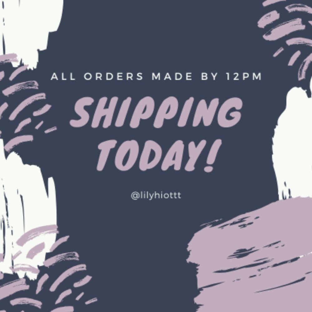 SHIPPING TODAY! (5/9)